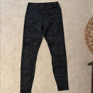 Lululemon Athletica Dark Camouflage Leggings